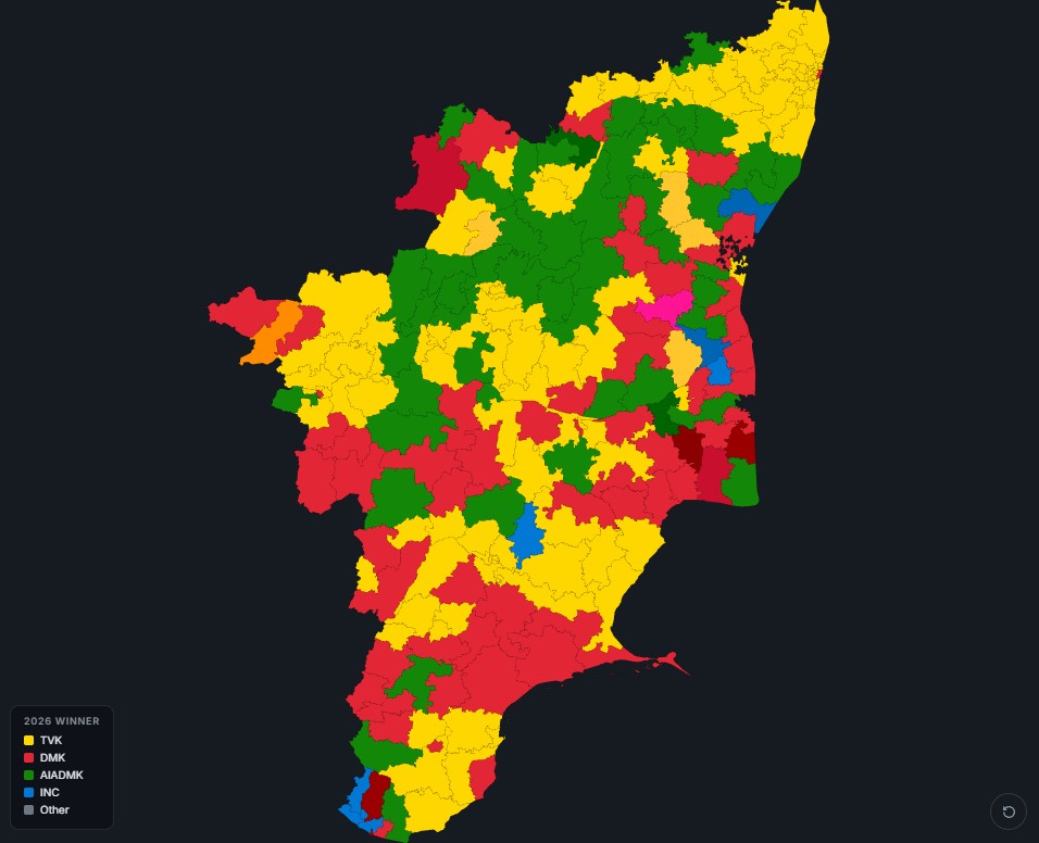 Tamil Nadu 2026 Election Dashboard